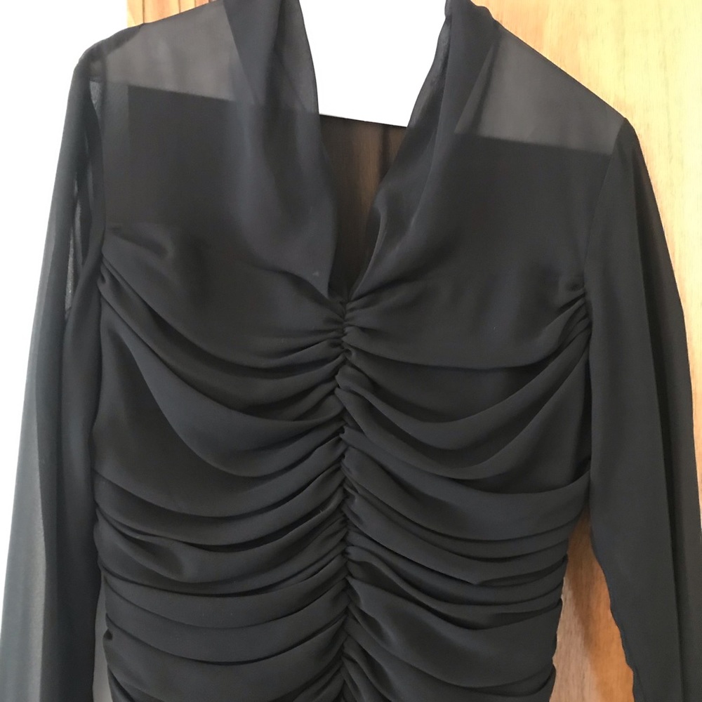 Dressy sheer top